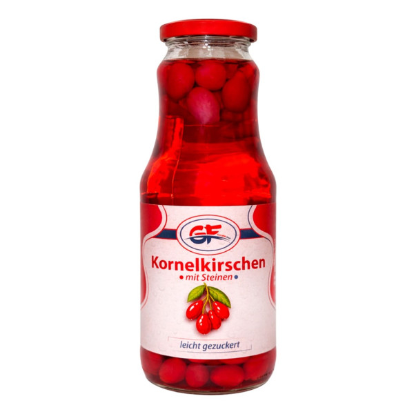 Kornelkirschen-Fruchtgetränk -  leicht gezuckert - 1, L GF