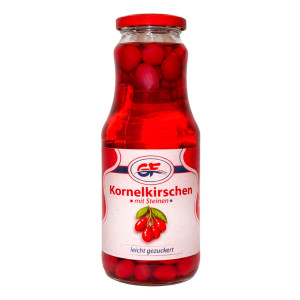 Kornelkirschen-Fruchtgetränk -  leicht gezuckert -...