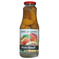 Pfirsich-Fruchtgetränk - leicht gezuckert - 1 L, GF