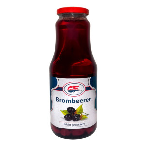 Brombeeren Fruchtgetränk -  leicht gezuckert - 1 L, GF