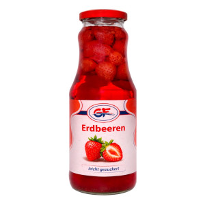 Erdbeer-Fruchtgetränk - leicht gezuckert - 1 L, GF