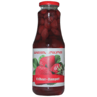 Erdbeer - Fruchtgetränk - leicht gezuckert - 1 L, GF