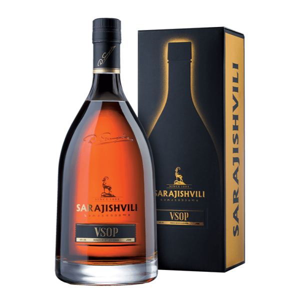 Sarajishvili Brandy VSOP in Giftbox 0,5l