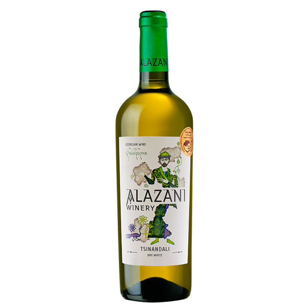 Tsinandali Weisswein Trocken 2019, Alazani Winery