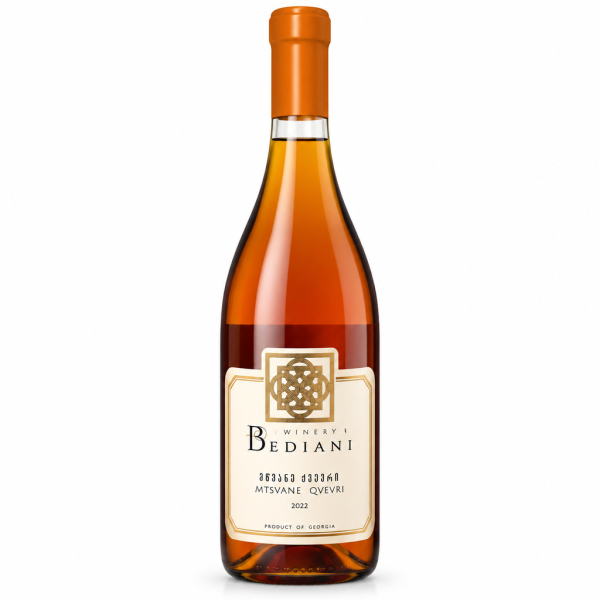 Mtsvane Qvevri 2022 - Amberwein Weißwein trocken - Winery Bediani