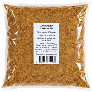 Koriander gemahlen 1000g