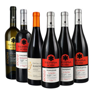 6er Weinpaket-Georgische Premium Weine - Terra Kisi