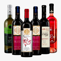 6er Entdeckerpaket - Georgische Weinvielfalt - (Rot, Rosé & Weiß)