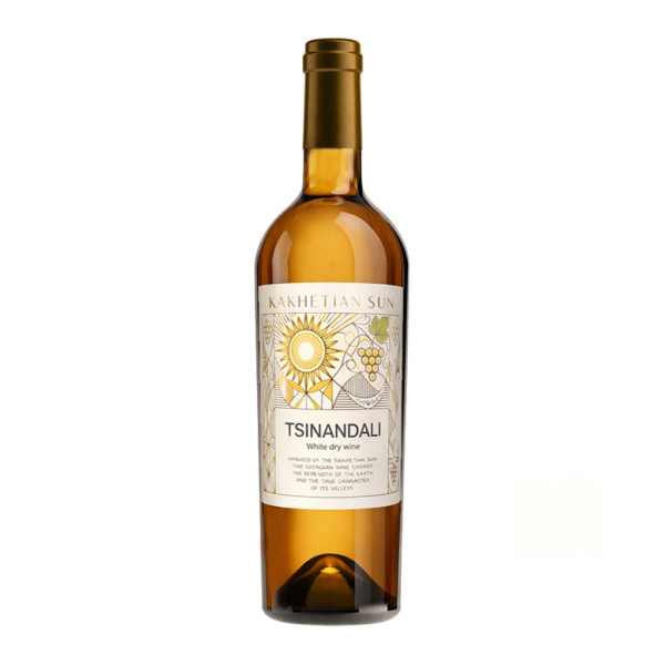 Tsinandali Weißwein trocken 2024, Kakhetian Sun