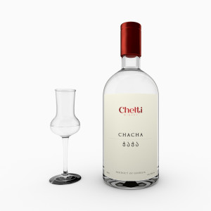 Chacha Traubenschnaps 0,5l, Chelti Winery