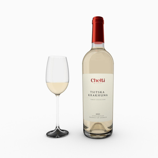 Tsitska-Krachuna Weißwein halbtrocken 2023, Chelti Winery