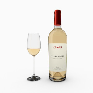 Tsinandali Weißwein trocken 2024, Chelti Winery