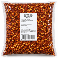 Chili geschrotet scharf - 1 kg